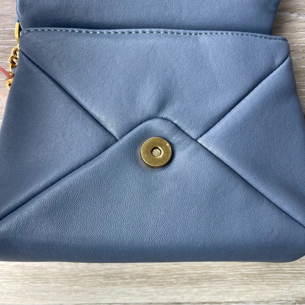 Rachel Zoe Cross Body Envelope Bag Light Blue